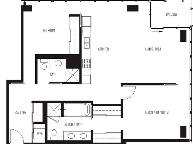 Floorplan - 550 N Saint Clair St