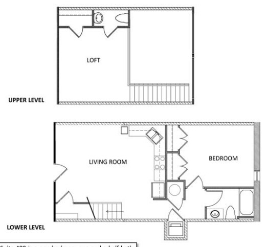 1BR/1.5BA - The Hancock Building