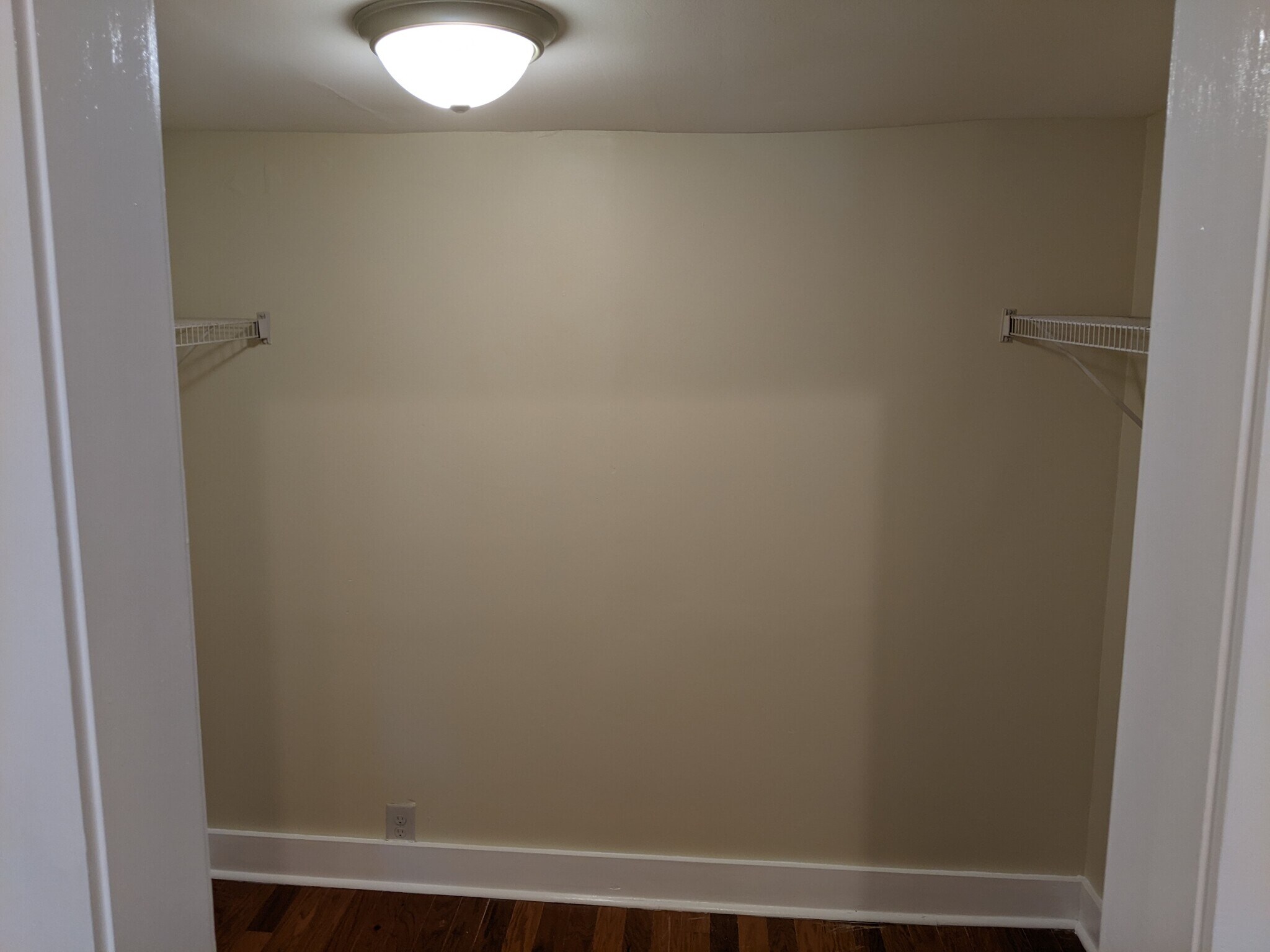 5x9 walk in double racked closet - 312 Bowen St