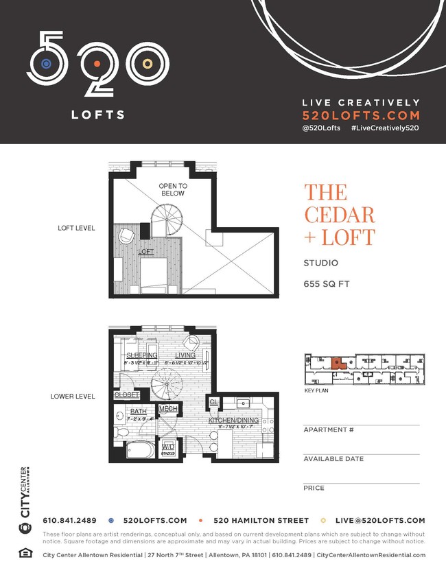 Floorplan - 520 Lofts