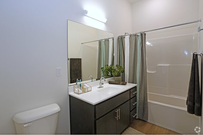 2BR, 2BA - Bathroom - 217 South