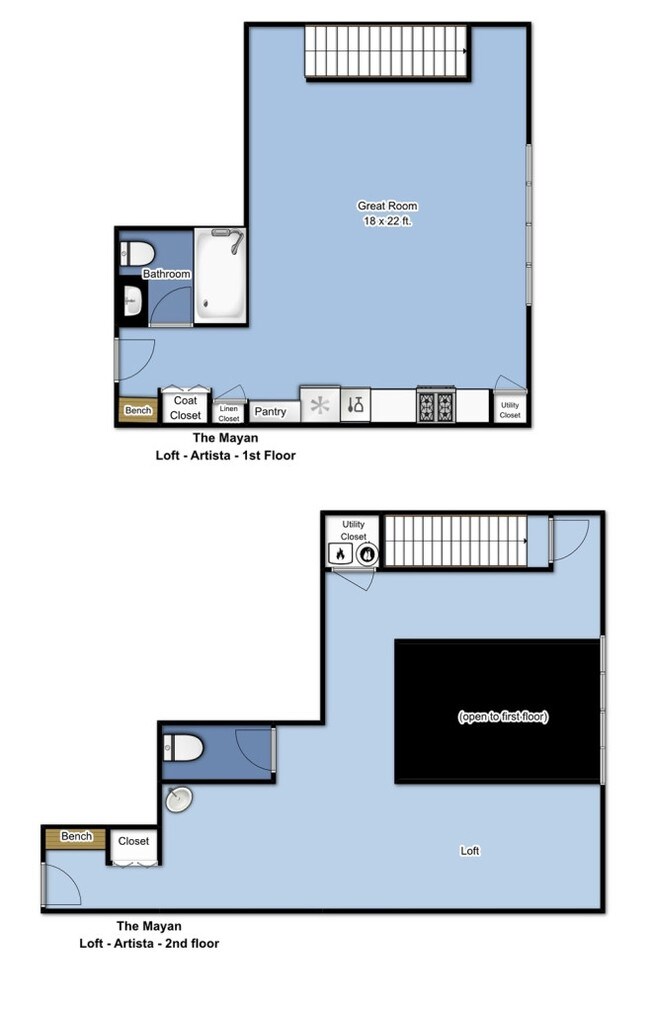 Floorplan - The Mayan Apartments