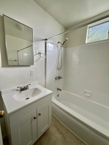bathroom, newly renovated. - 715 N Jackson St