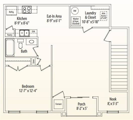 Floorplan - Bent Creek Apartments