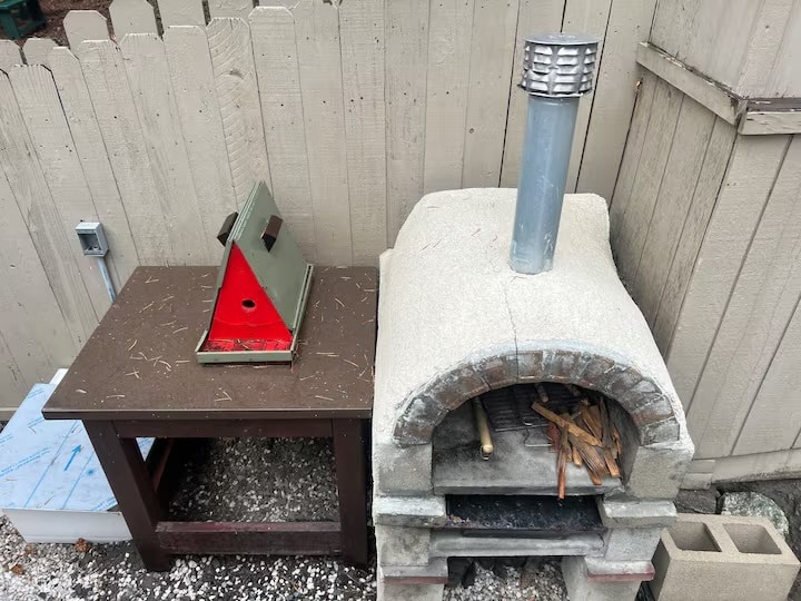 Outdoor fireplace - 2411 Glacier Dr