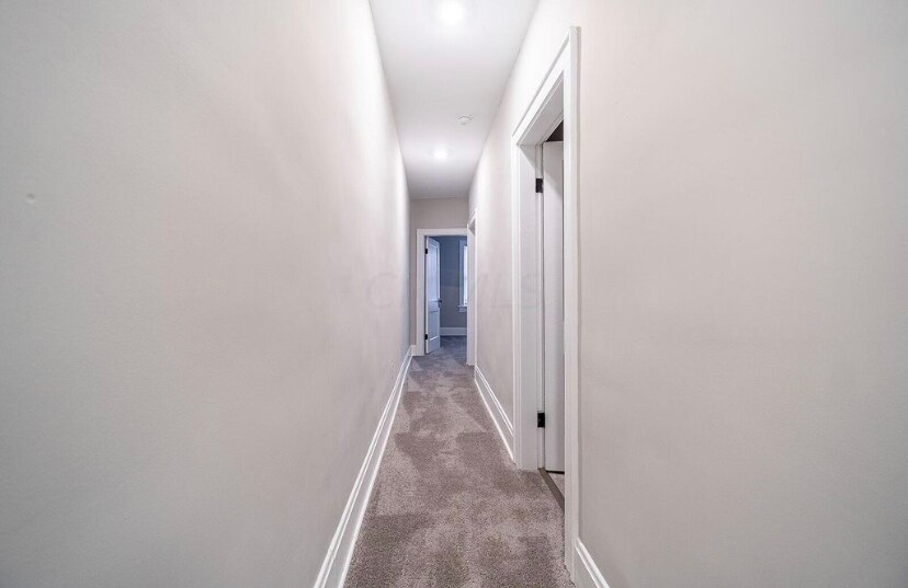 Upstairs hallway - 421 Zimpfer St
