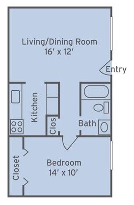 1BR/1BA - The Villages of Lake Boone Trail