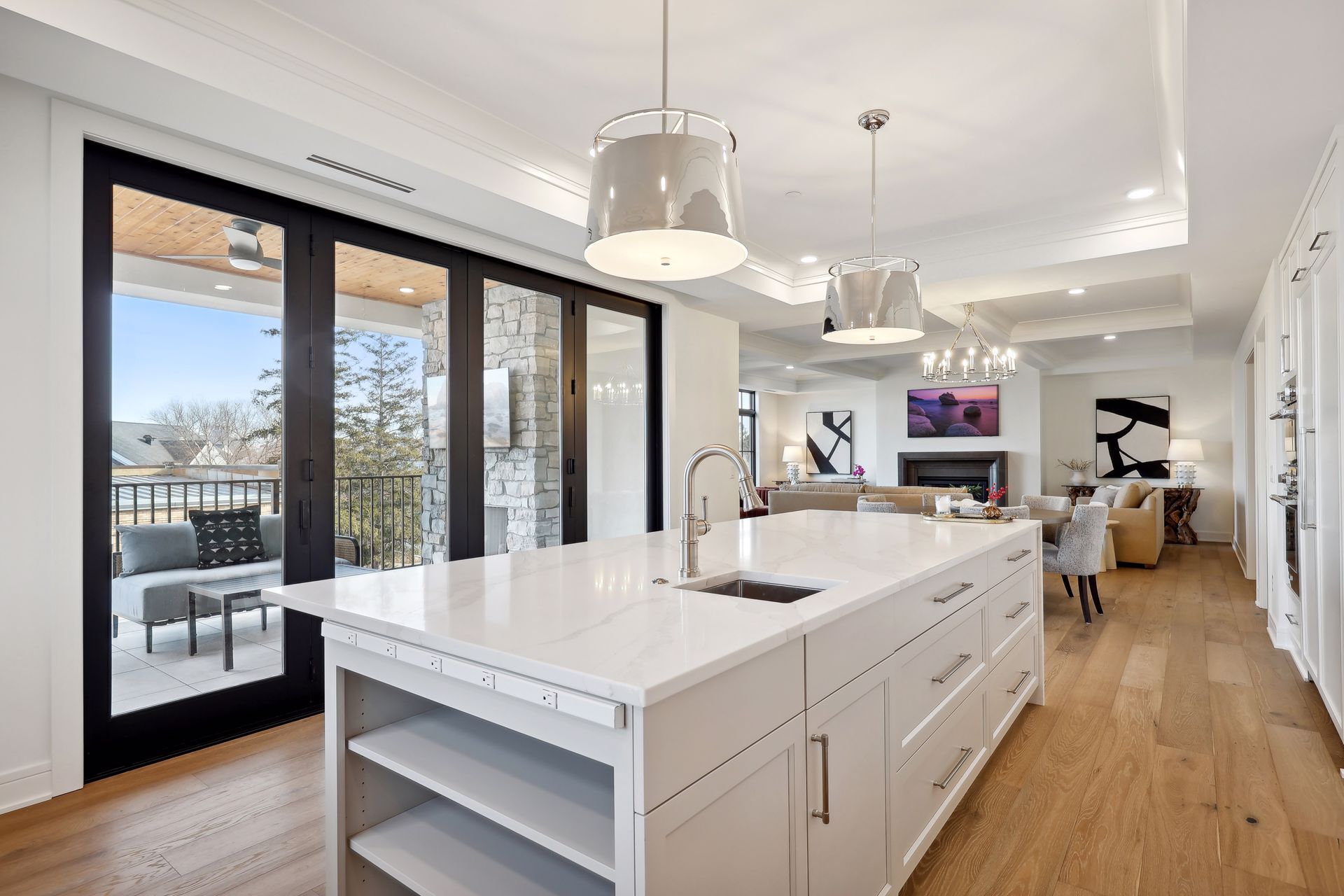 Custom cabinets throughout the kitchen provide for additional storage space - 511 2nd St