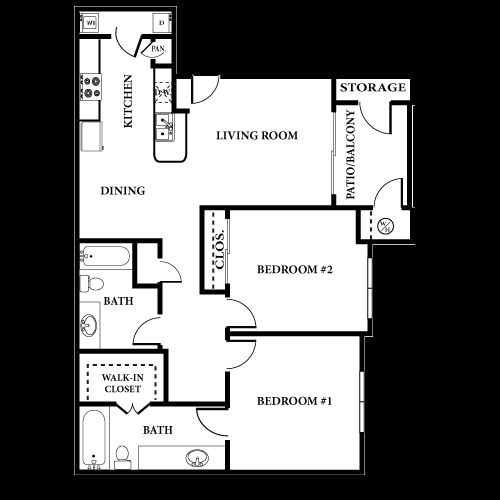 2BR/2BA - Reserve at South Creek
