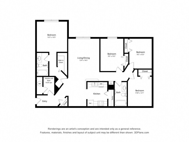 Floorplan - Oaks at St. John