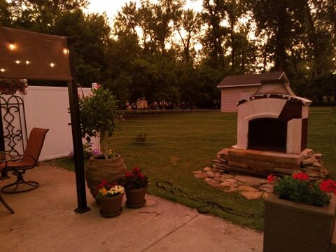 Back patio - 6700 Kingswood Rd