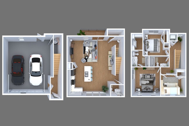 3 Bedroom - Slatewood Townhomes