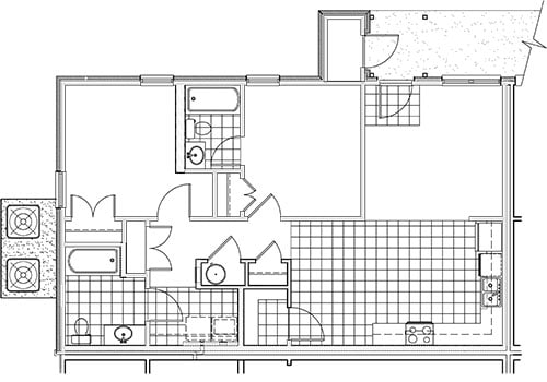 Floorplan - Valley Cove Apartments