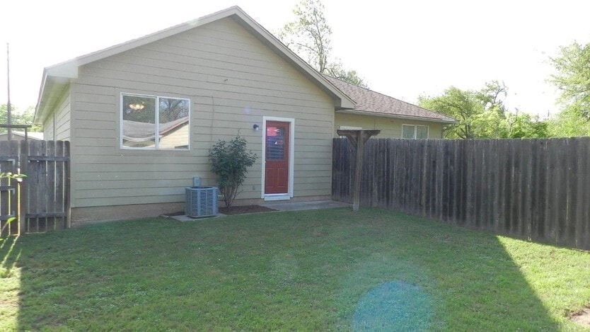 Back yard - 315 S Ave A