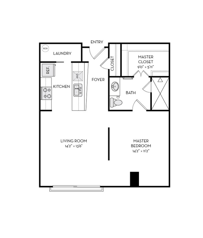 Floorplan - The Heights at Park Lane
