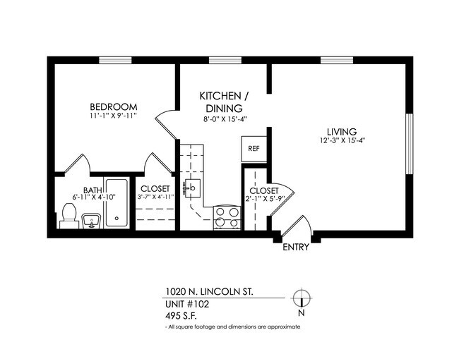 Floorplan - 1020 Lincoln