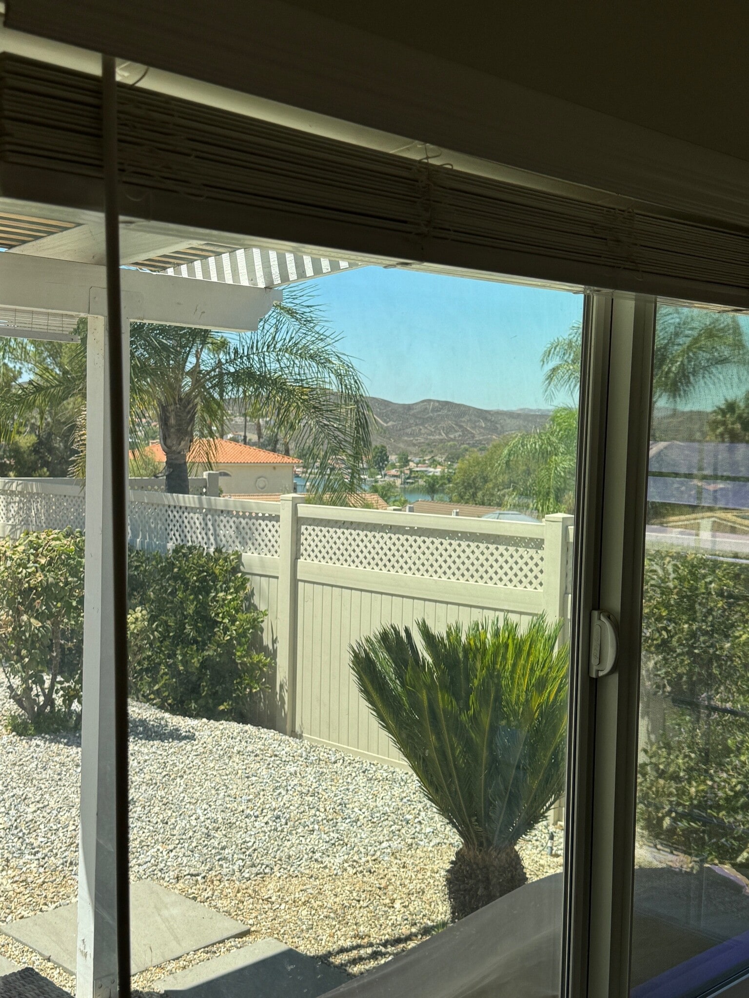 View of lake from office window. - 22471 Loch Lomond Dr
