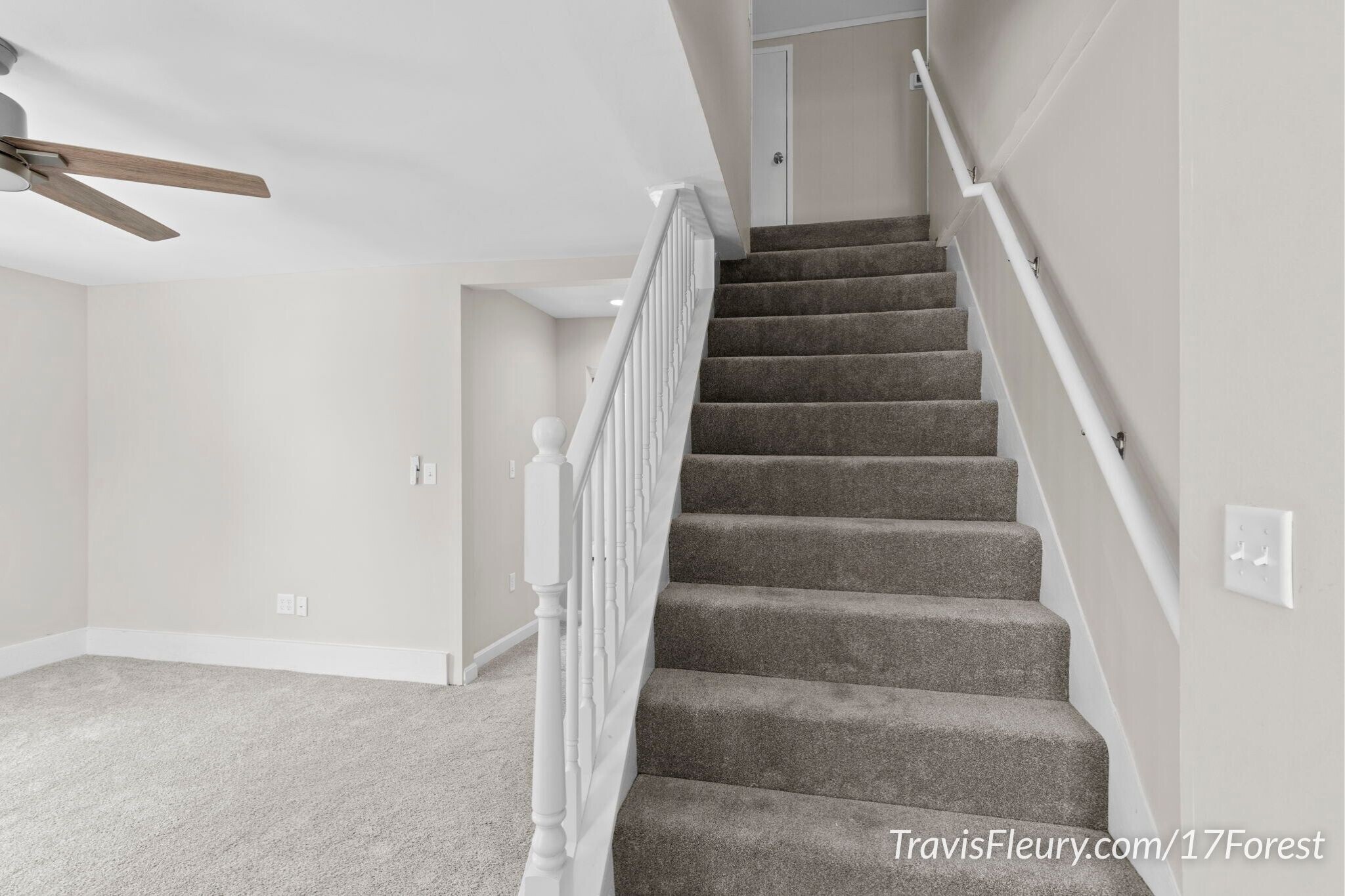 Stairs to 3rd Floor - 17 Forest St