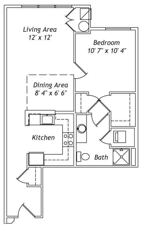 Floorplan - Willow Manor at Cloppers Mill (Seniors 62+)