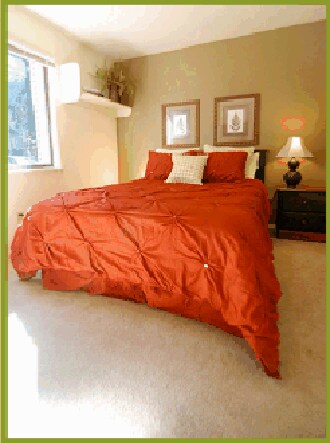 staged bedroom - 127 SE 16th Ave