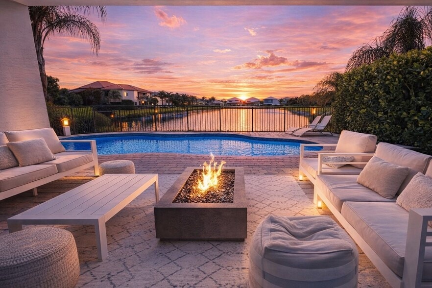 beautiful sunsets in the evenings - 15377 Green River Ct