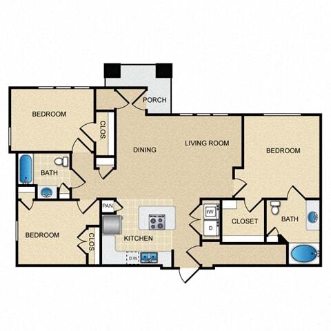 Floorplan - Ovation at Lewisville Apartment Homes