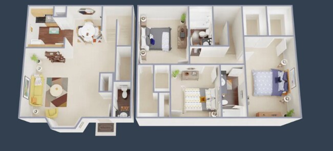 Floorplan - Havenwood Apartment Homes