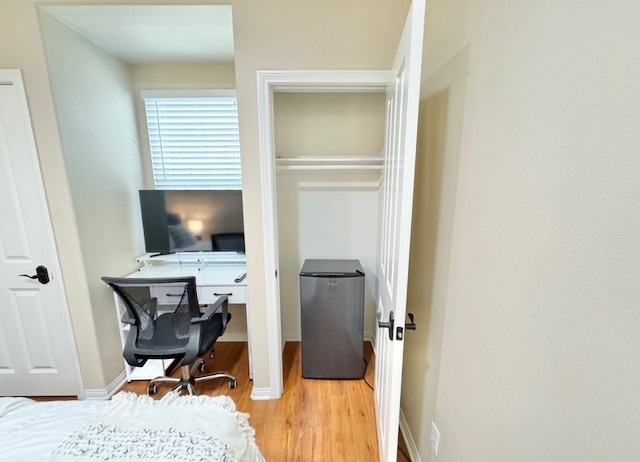 Bedroom with TV Mini Fridge - 3180 W Anacapa Way