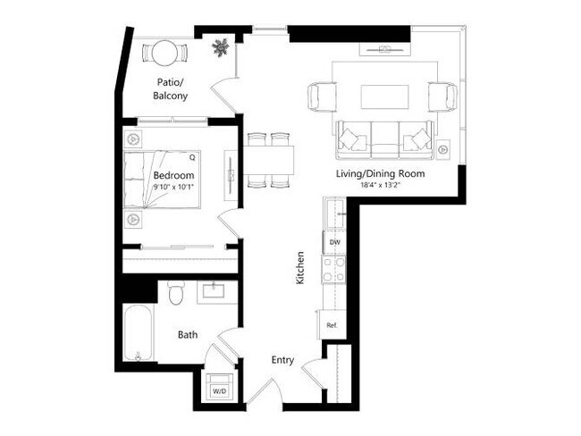 Floorplan - Lincoln/Broadway