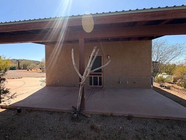 Building Photo - Desert Home on 3.3 Acres with Rooftop Views & Unique Rammed Earth Design