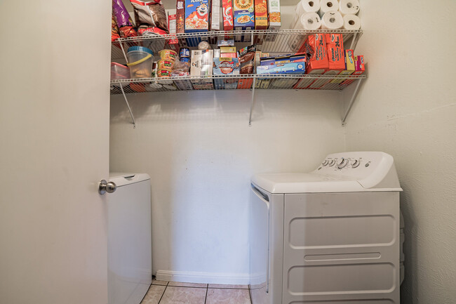 Laundry Room in Main House - 1907 Greenhill Dr