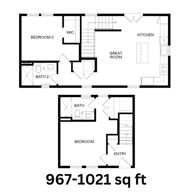 Desert Lily floor plan - Culdesac Tempe