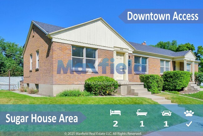 Primary Photo - Sugarhouse Area - 2 BD 1 BA 1 GA