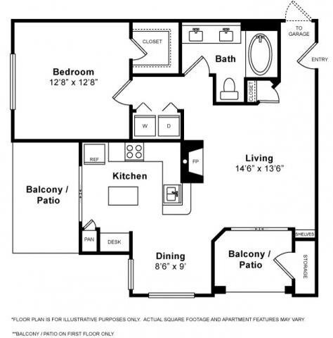 Floorplan - The Estates at Park Place