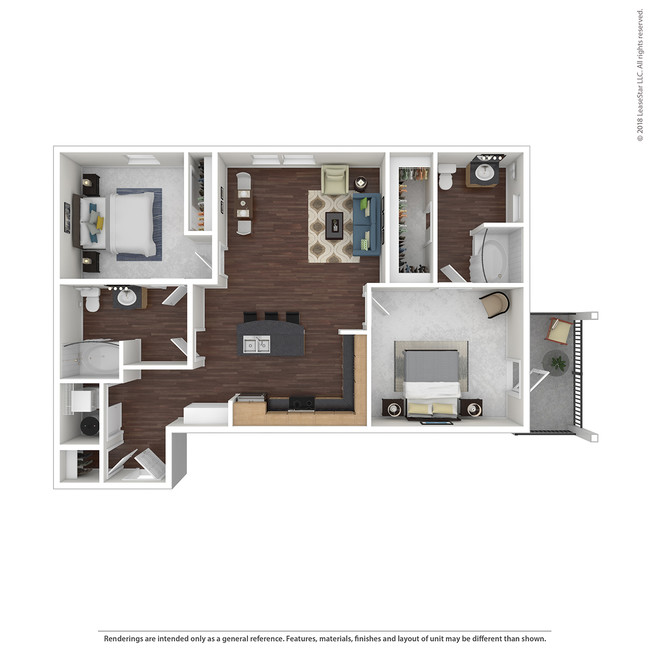 Floorplan - 45 Madison Apartments