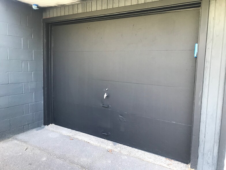 garage door - in progress - 275 Fellows Ave