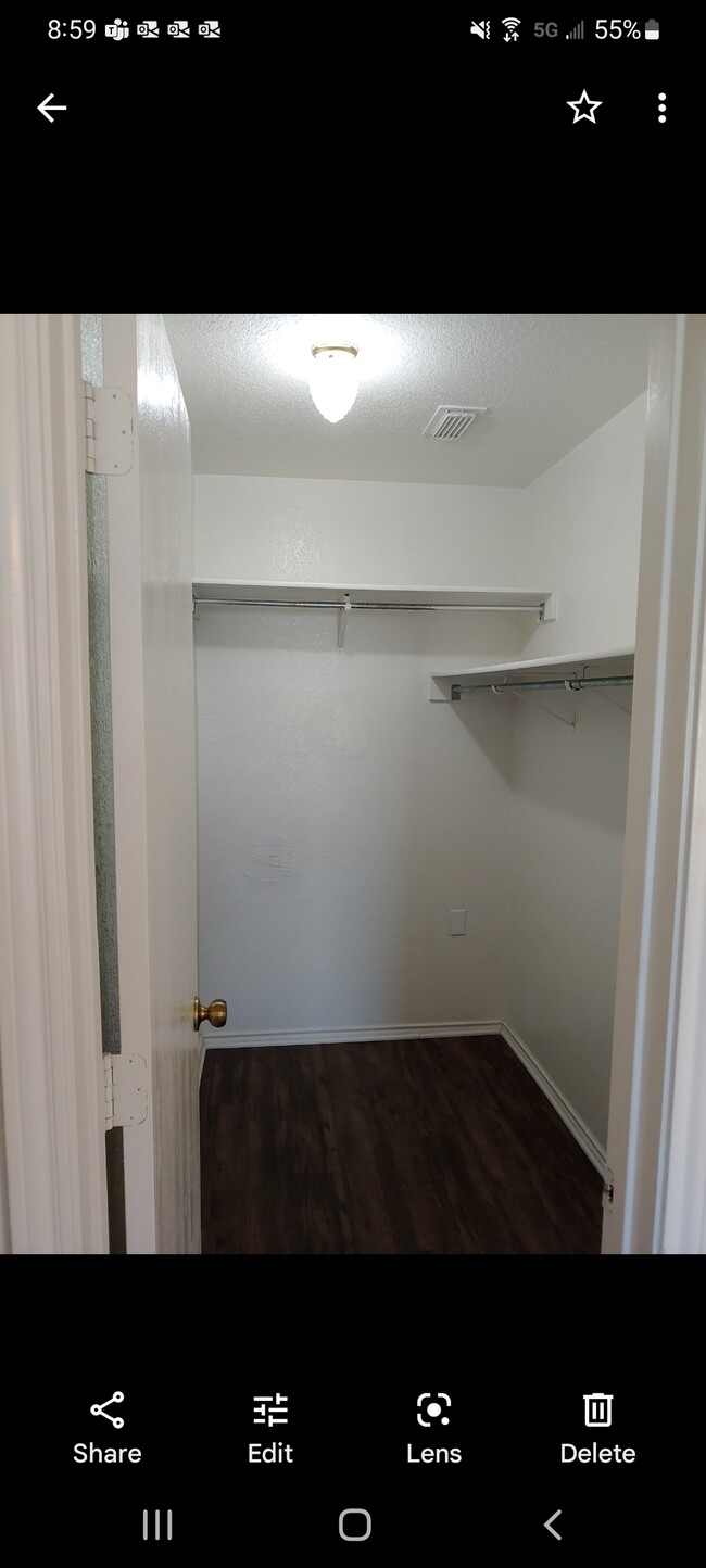 Masters bedroom closet - 3551 Heather Meadow