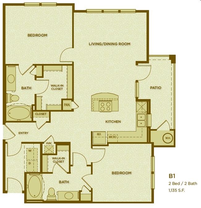 2BR/2BA - Berkshire Aspen Grove