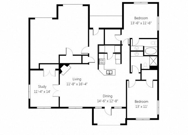 Floorplan - Villas on Memorial