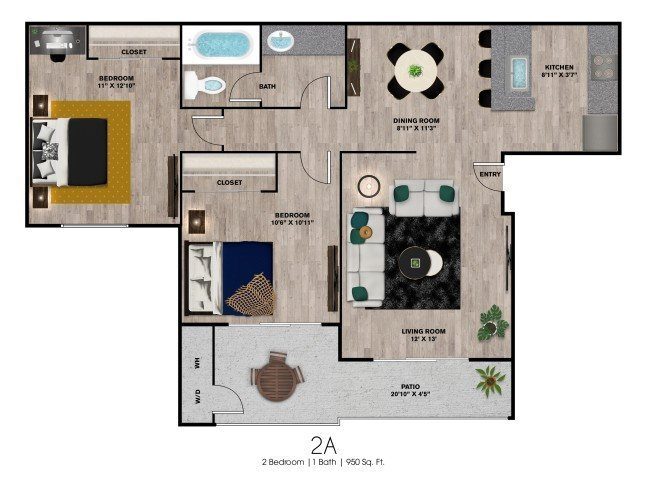 Floorplan - Villa de Cortez