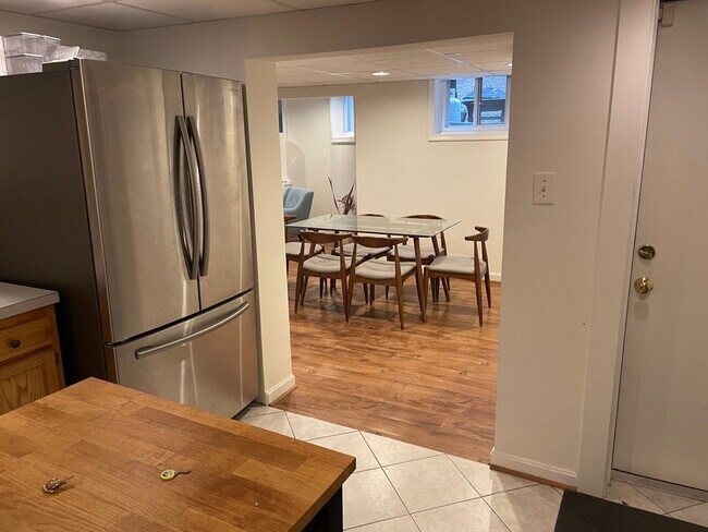 view from kitchen to dining/main open floor plan - 1869 Park Rd NW