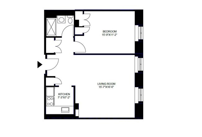Floorplan - AKA Sutton Place - Furnished