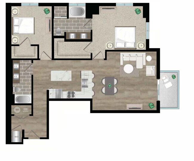 Floorplan - Olympus Harbour Island