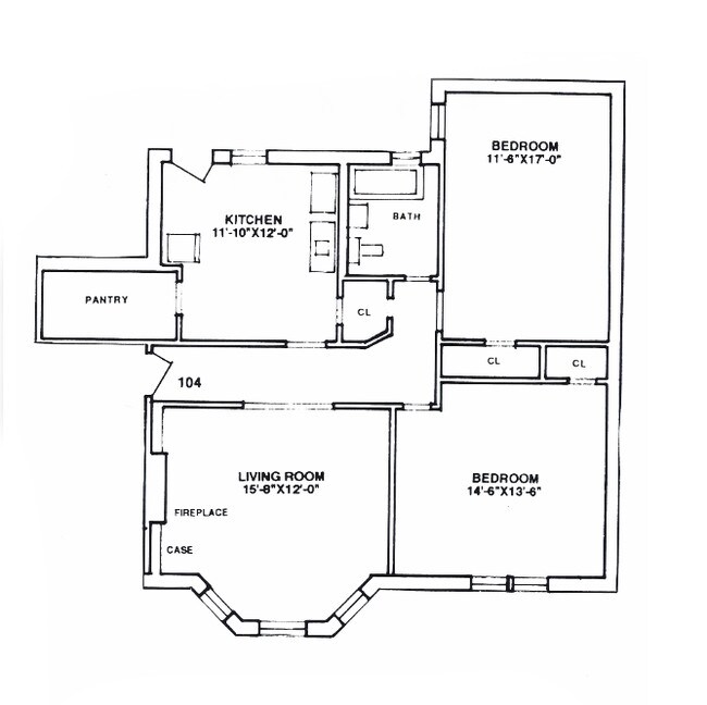 Floorplan - 1544-50 N. LaSalle Blvd.