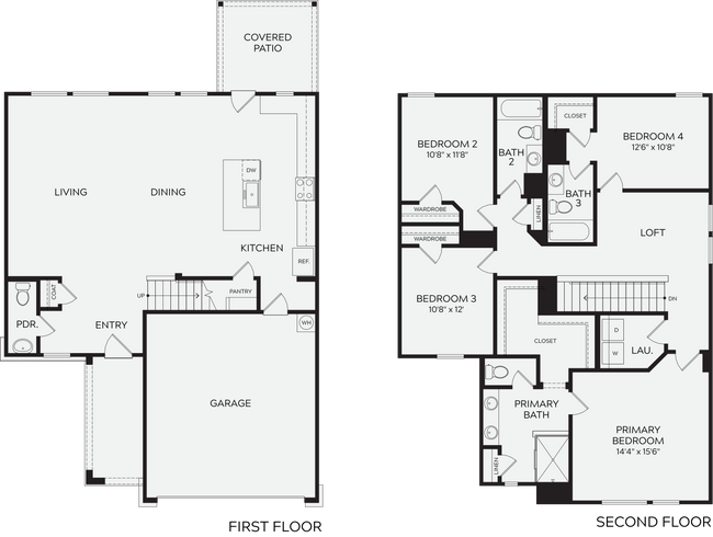 Cottonwood floor plan SkyMor Carmel Creek - SkyMor Carmel Creek