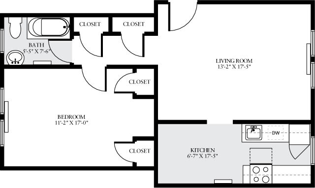 Floorplan - eaves Tunlaw Gardens