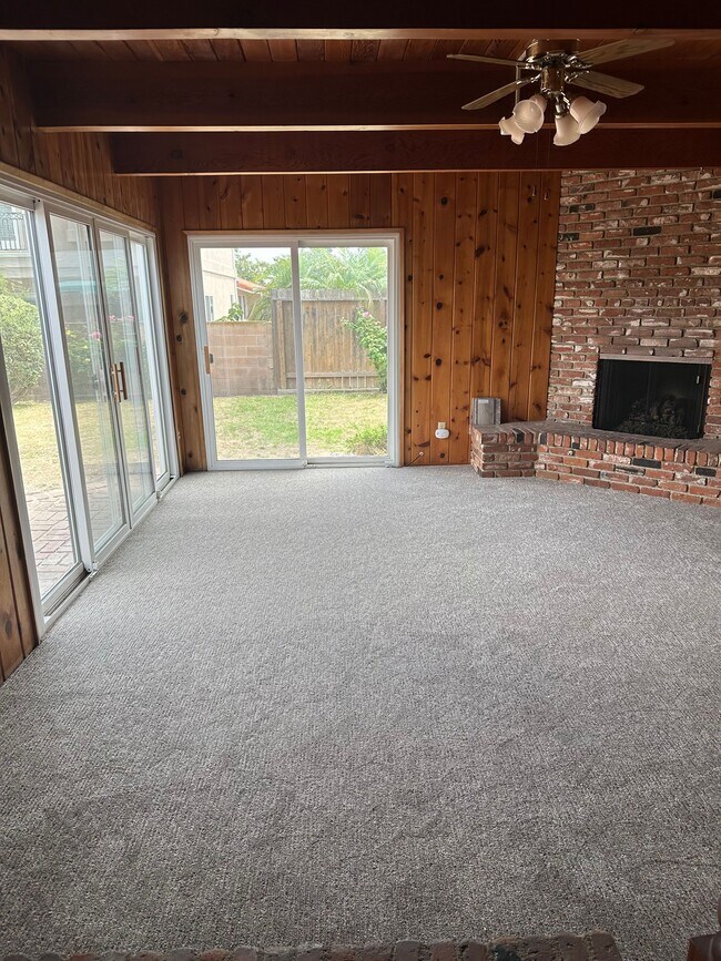 Family Room facing backyard - 20724 Christine Ave