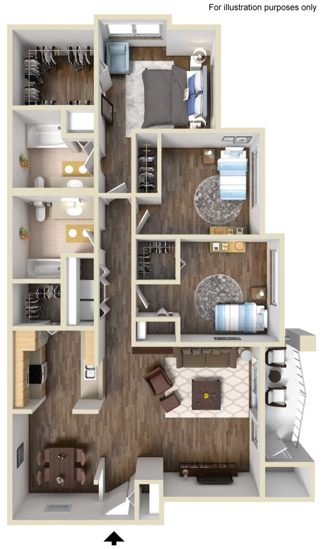 Floorplan - Oak Park Village