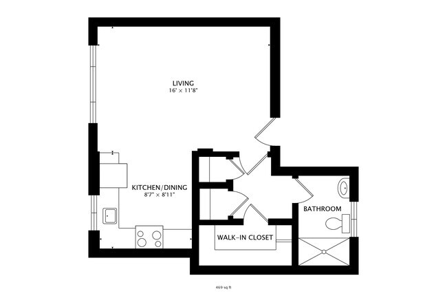Floorplan - 1008 E 23rd St