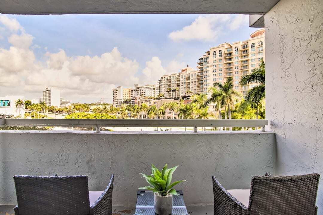 View from Covered Balcony - 2670 E Sunrise Blvd